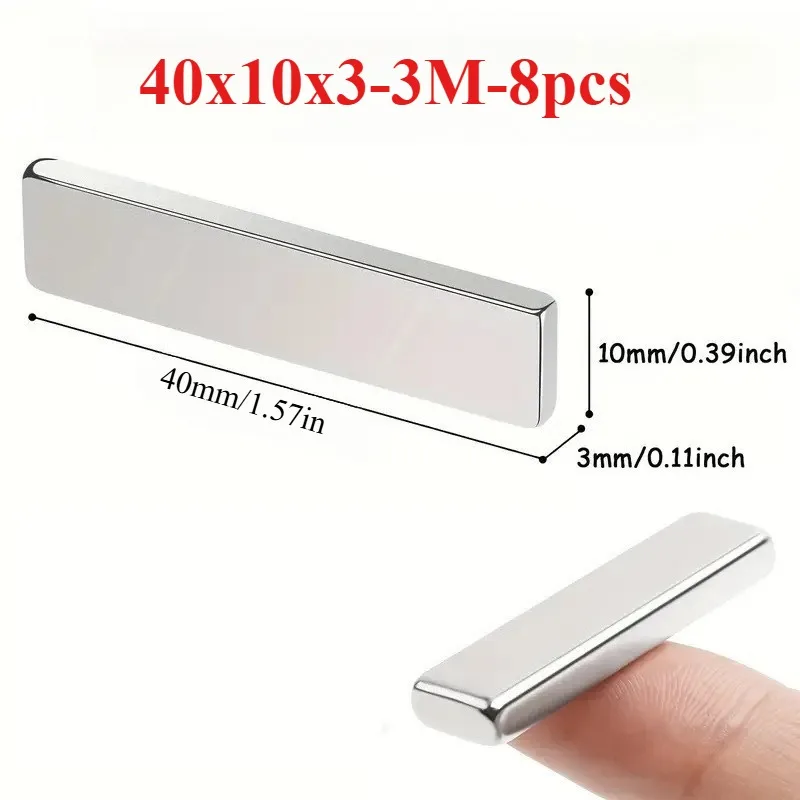 Variant: L40x10x3mm-3M-8pcs