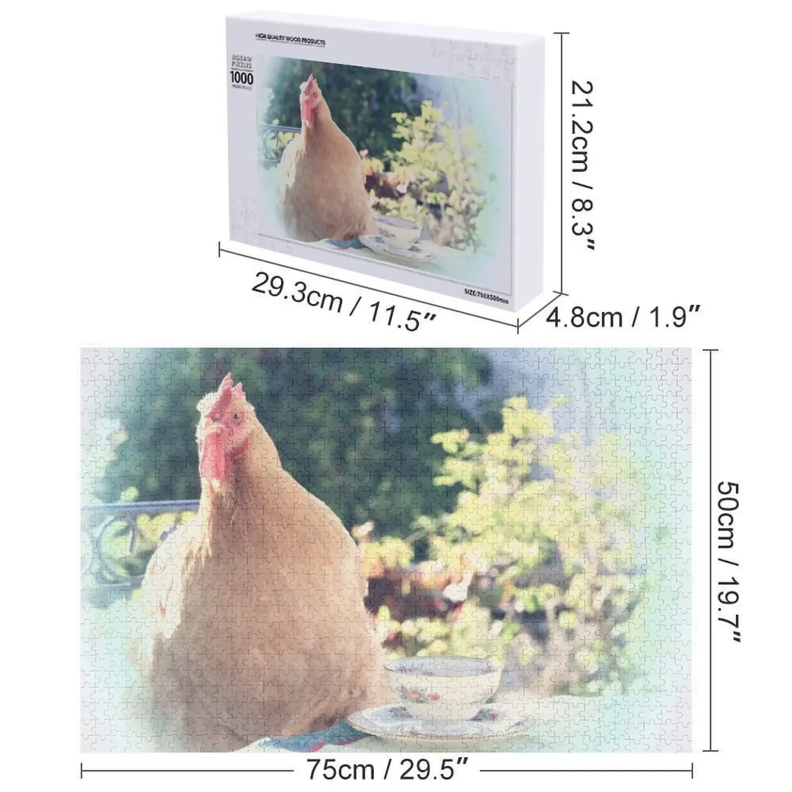 Cochin Chamomile Jigsaw Puzzle Customized Photo Customs With Photo Puzzle