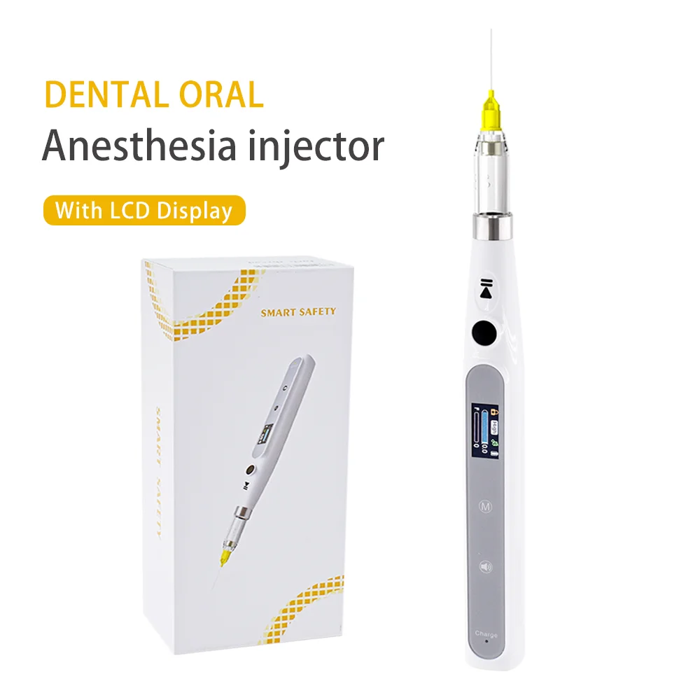 Dental Oral Anesthesia Injector Portable Painless Wireless Local Anesthesia With Operable LCD Display Chargeable