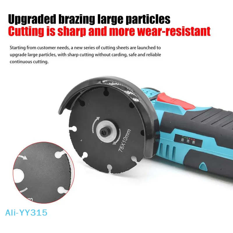 

【Y】75 мм алмазная шлифовальная машина, шлифовальный круг, твердосплавное пильное полотно, мини-режущий диск для металла, деревообработки, резки пластика