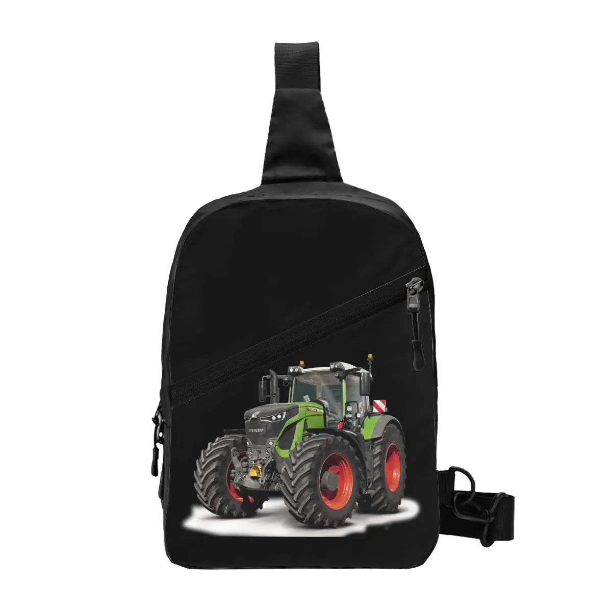 

Custom Tractor Sling Bags Men Cool Shoulder Chest Crossbody Backpack Travel Hiking Daypack
