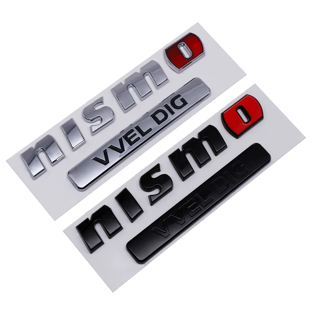 

Car Trunk Emblem Sticker for Nissan Nismo VVEL DIG Logo Qashqai Bluebird Juke Teana Altima Teana X-Trail Exterior Accessories