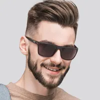 BARCUR Design TR90 Sunglasses Men Polarized Light Weight Sports Sun Glasses Women Eyewear Accessory Oculos UVAB Protection - Image 3