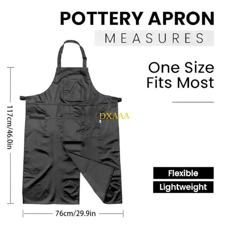 dxaa polyester spron للرجال نساء ساحة مقاومة للماء للعجلات الخزفية رمي الخشب اللوحة الفنية نحت الجلود