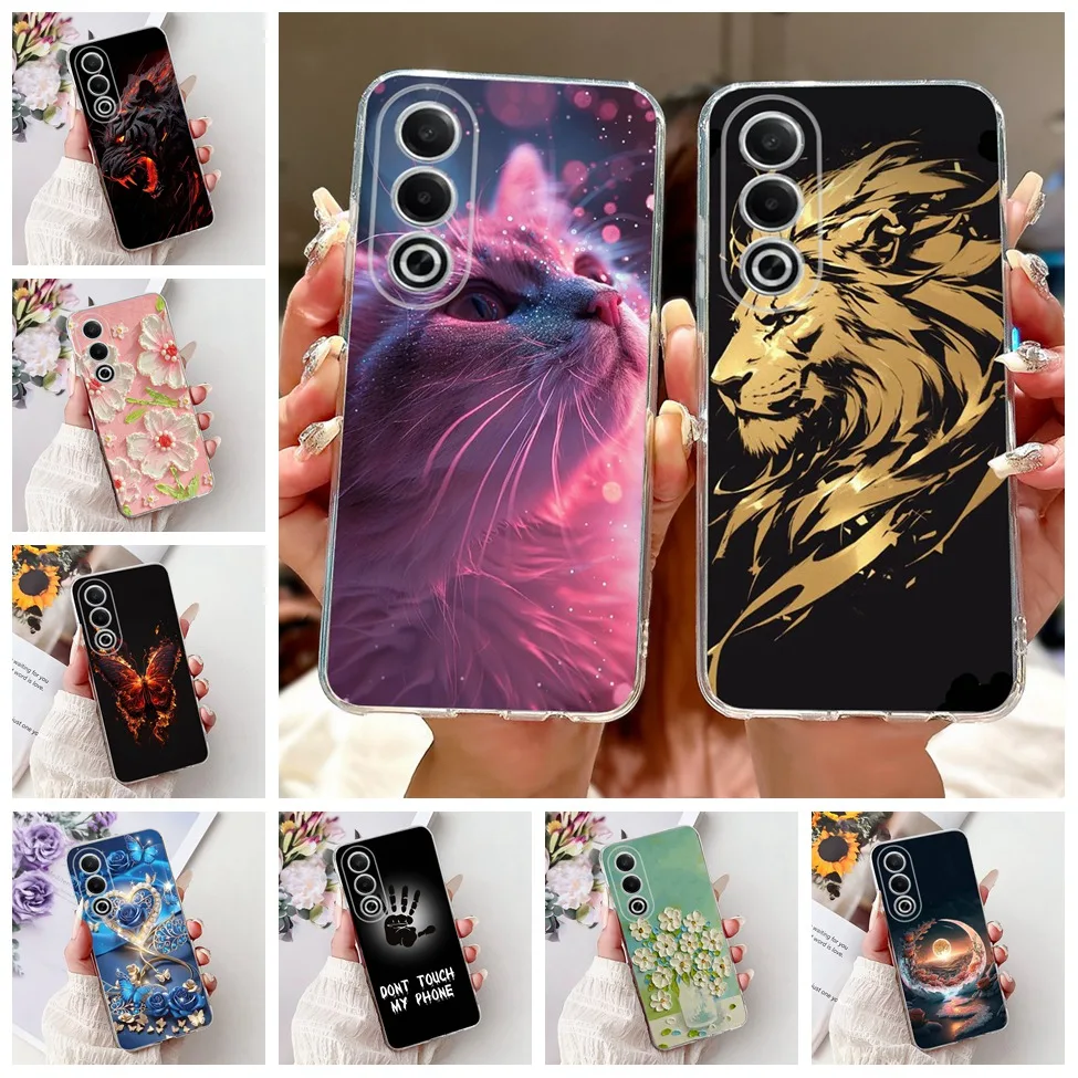 For Oppo K12x CPH2667 Case Cover Girls Boys Luxury Cute Cartoon Cool Funny TPU Phone Case For Oppo K12x 5G Back Cover Clear Capa