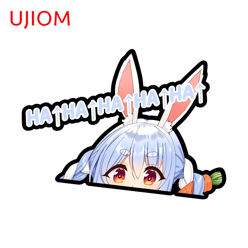 UJIOM креативные Hololive Pekora Peeker наклейки окклюзия царапин индивидуальные наклейки креативные индивидуальные забавные обои