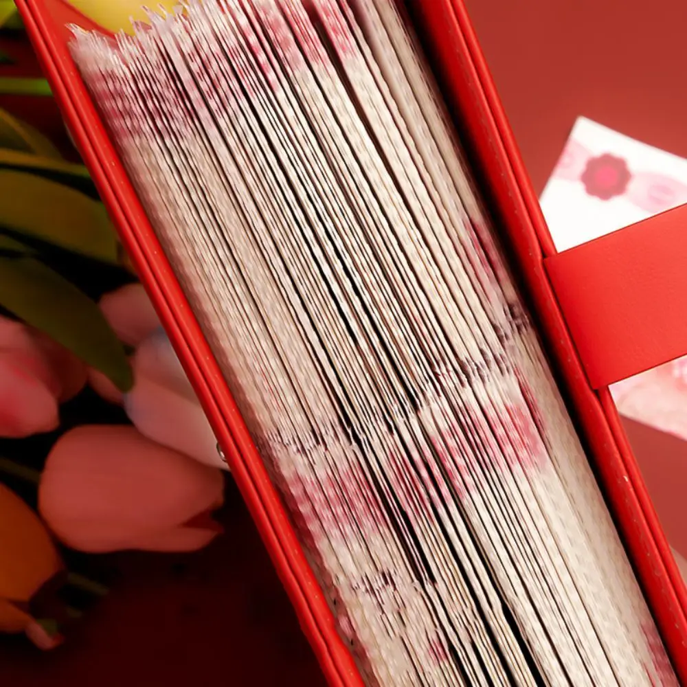 بو الجلود توفير المال الموثق مقاوم للماء إعادة الملء المغلف التوفير تحديات كتاب المحمولة كتيب الميزانية النقدية الموثق #2