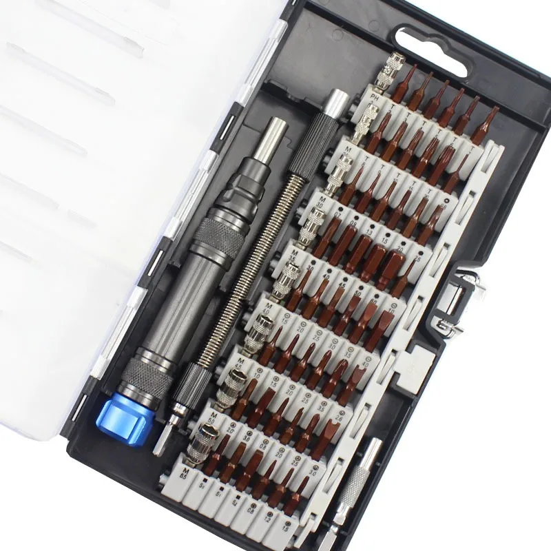 60‑in‑1 Upgraded Precision Screwdriver Kit, Phillips & Torx Bits For Phone And Computer Disassembly Repair Hand Tools