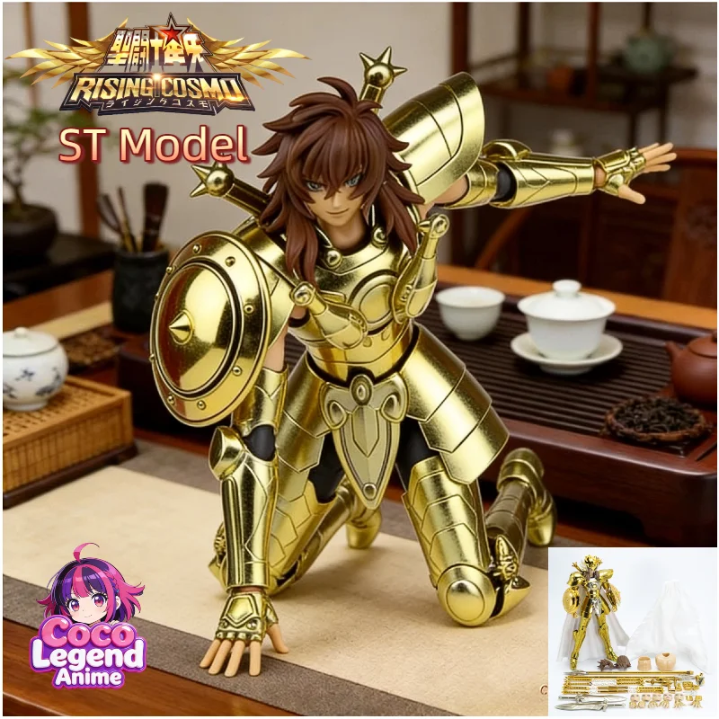 

In Stock ST Model Saint Seiya Myth Cloth EX Libra Dohko/Docko Gold Lost Canvas/LC Knights of The Zodiac Action Figure Toy Gift