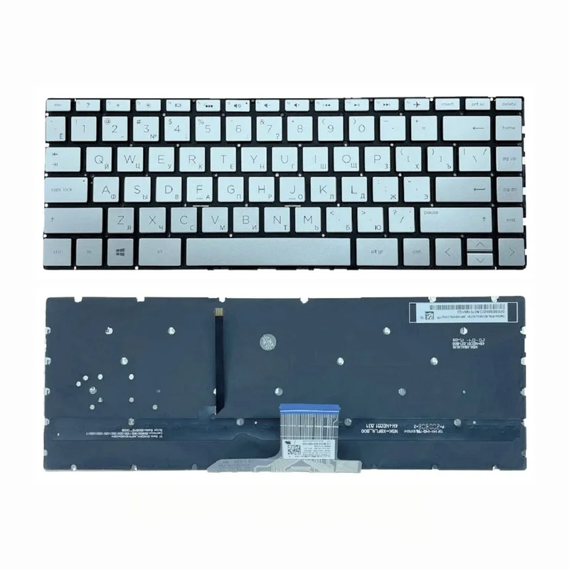 Replacement Backlit Laptop Keyboard US RU LA For HP Pavilion 13‑AN Spectre13‑AP Envy13‑AG 13‑AH 13‑AQ 13‑AR