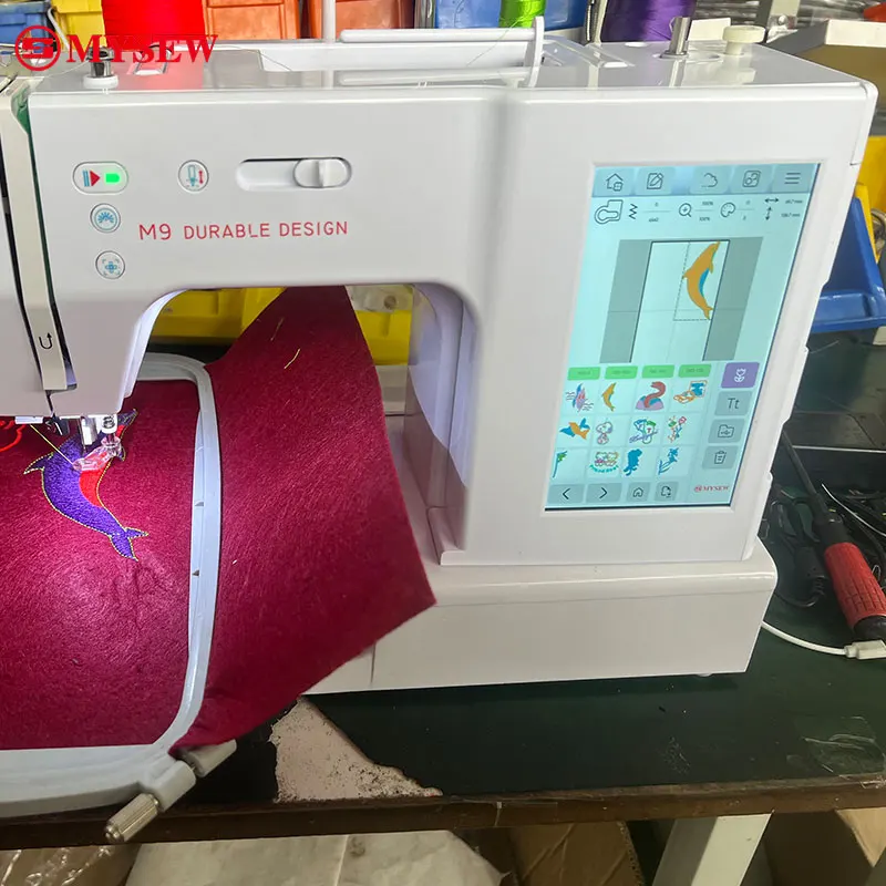 

High-Speed Mini Multi-Function Embroidery Sewing Machine Home Embroidery Machine Brother Home Use Clothing Applications