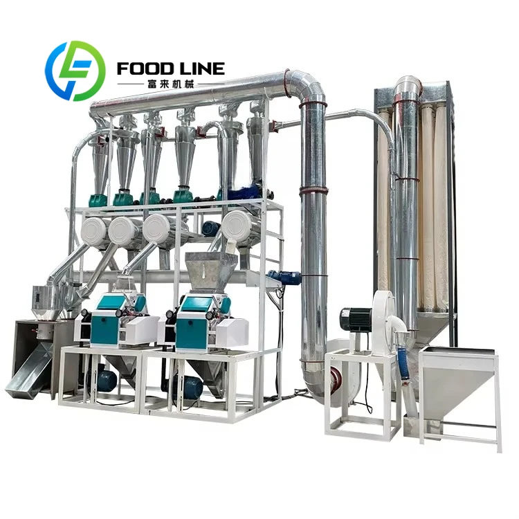 Small Maize Corn Milling Machines Feed Mill Plant for Sale