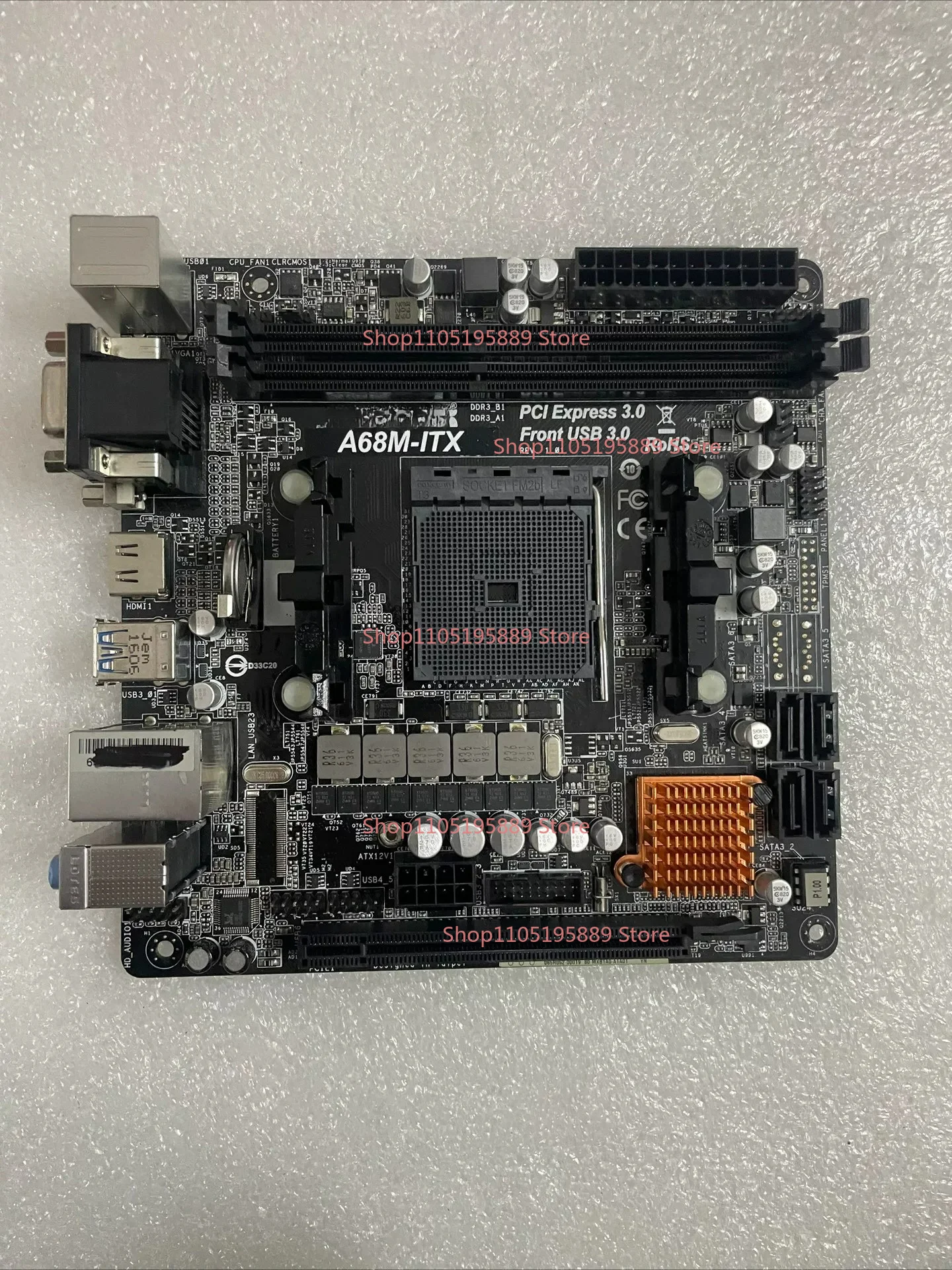 

For ASRock A68M-ITX Main Board FM2 DDR3 Integrated Small Board