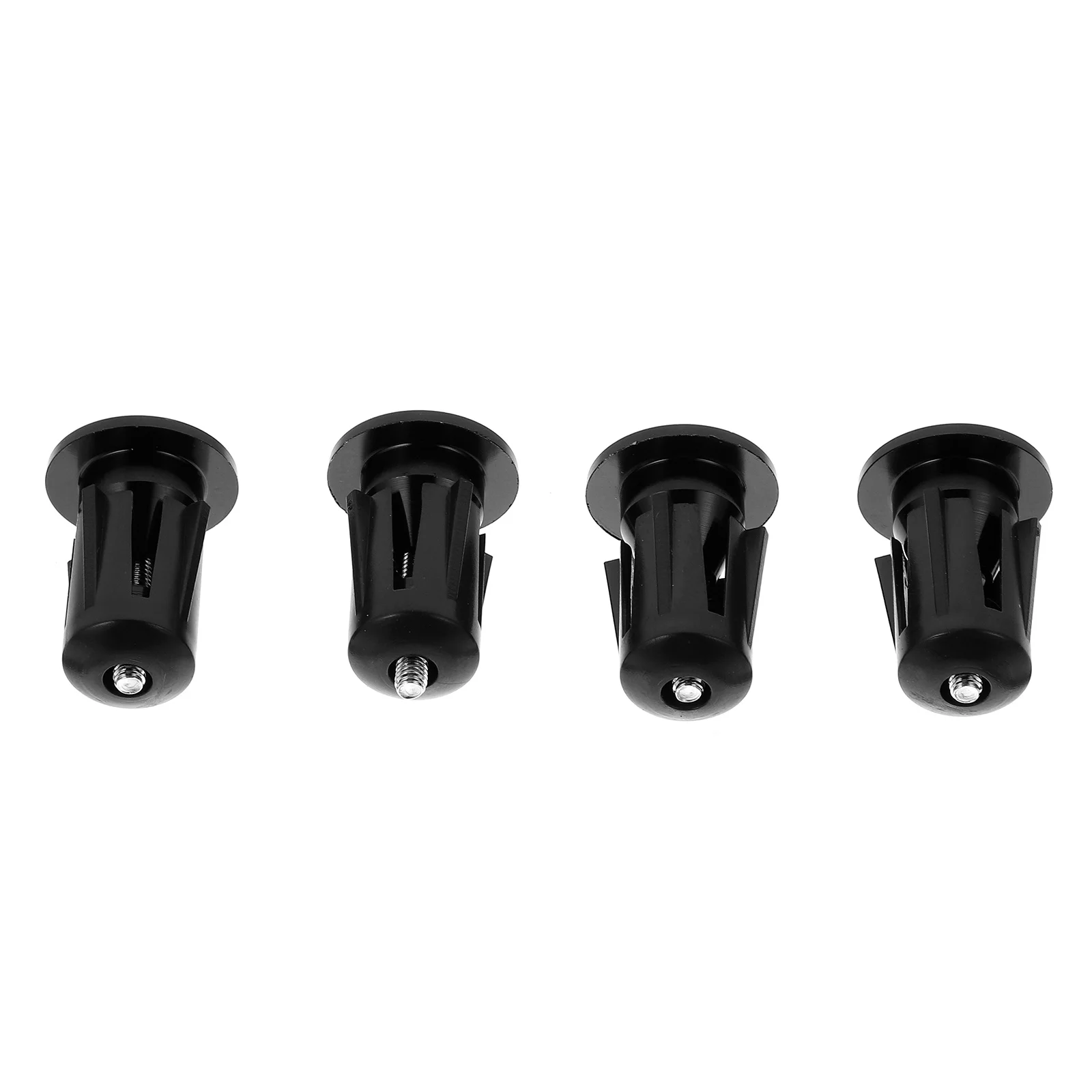 

4Pcs Aluminum Alloy Handlebar End Caps Lightweight Strong Bike Bar End Plugs Road Mountain Cycling Supplies Mountain Bike Plugs