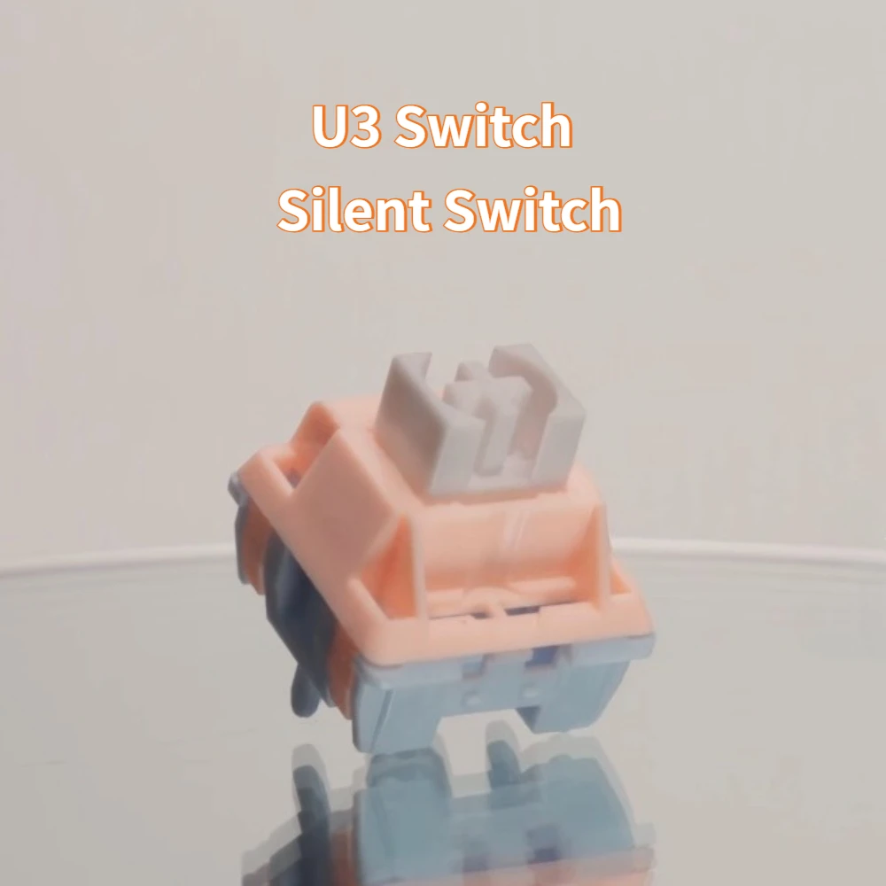 

Бесшумный переключатель MZ U3, предварительная замена, пользовательские триггеры 42 г, 48 г для нижнего выхода, аксессуары для клавиатуры офисной техники