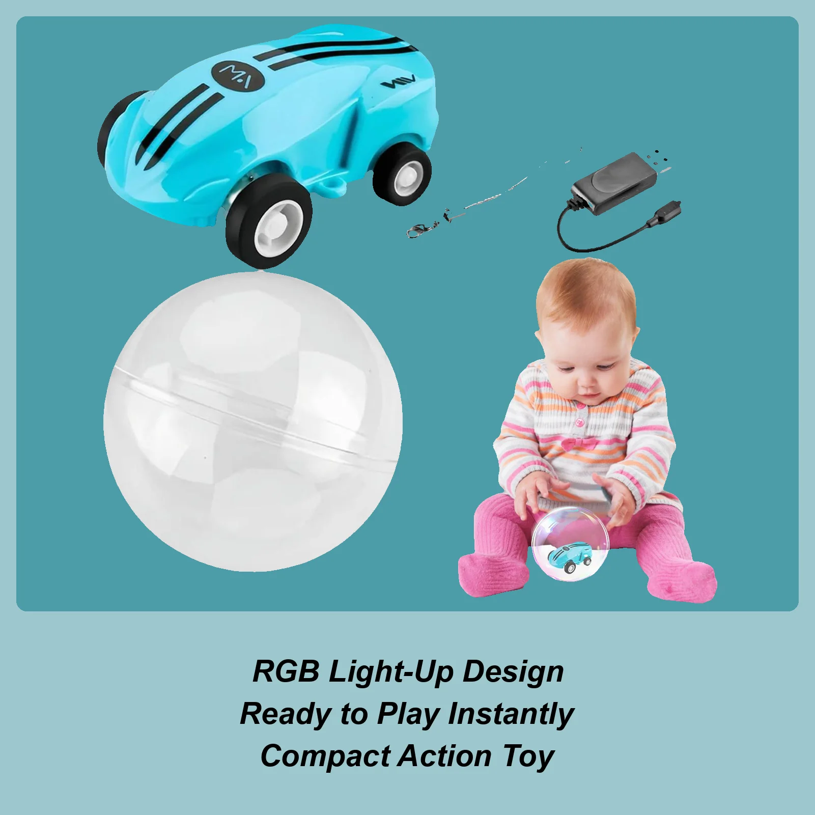 

Электрический автомобиль, игрушки, высокоскоростная маленькая перезаряжаемая игра для мальчиков с RGB-подсветкой, детская трюковая машина для дня рождения, Хэллоуина, Пасхи, дома