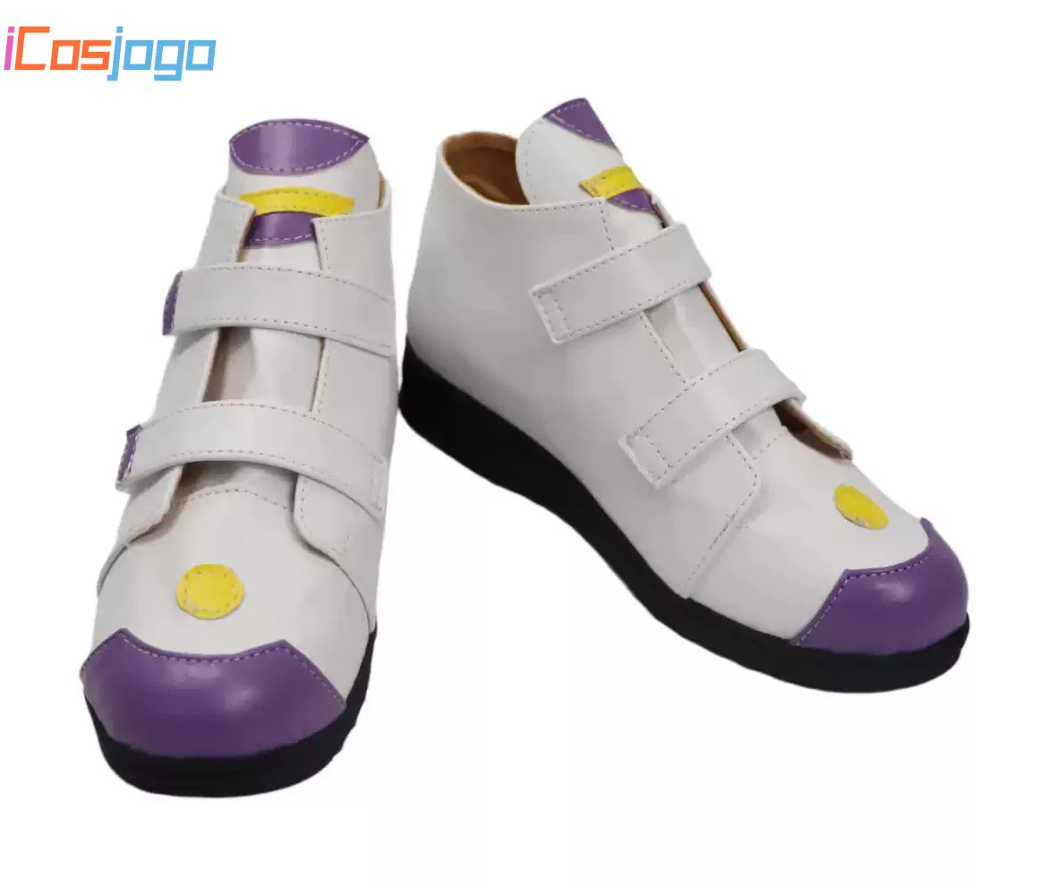 ANYCOLOR  Virtual Streamer  Koshimizu Toru  Cosplay Shoes Halloween Carnival Boots PU Leather Shoes Cosplay Costume Prop