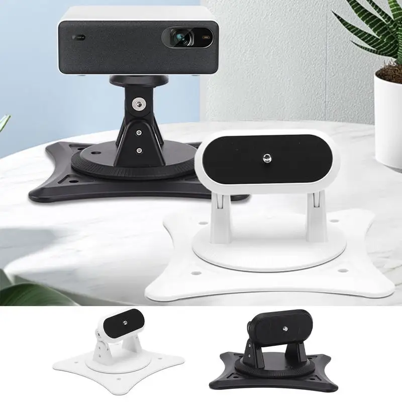 Soporte para proyector de escritorio, soporte giratorio de 360 grados, soporte de montaje en techo para proyector, soporte multifuncional