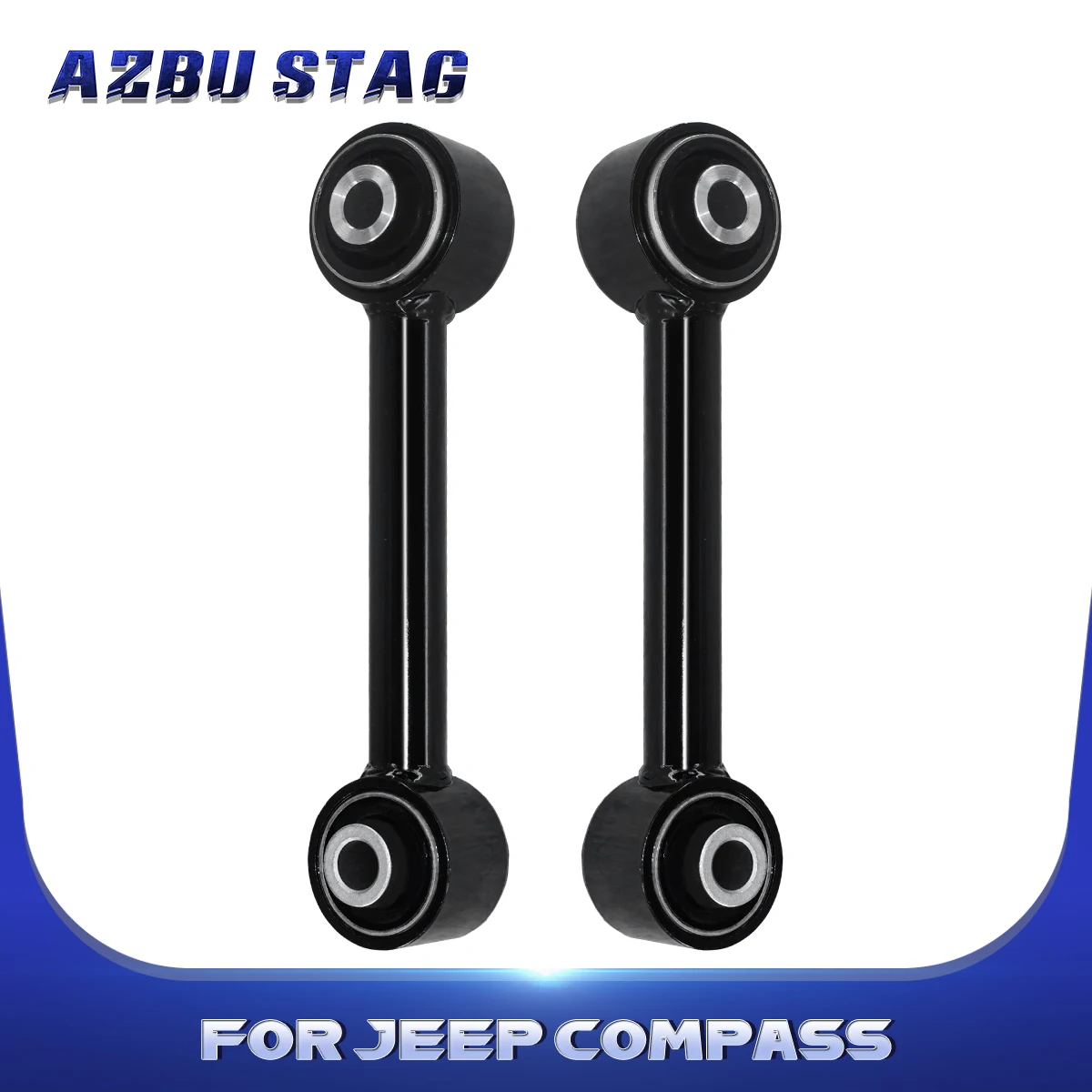 

AzbuStag 2Pcs Rear Lower Forward Lateral Toe Arm for JEEP COMPASS PATRIOT MITSUBISHI OUTLANDER LANCER DODGE CALIBER 2002-2017