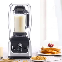 Commercial Electric Blender Mixer Blender Fruit Food Ice Crusher Processor Smoothies Juicer Maker Crusher Grain Grinder110/220V