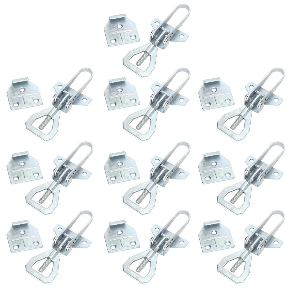 10 Set Snap Connectors Silver Beehive Fasteners Adjustable Durable Beehive Box Buckle Sturdy Beehive Connector Beekeepers