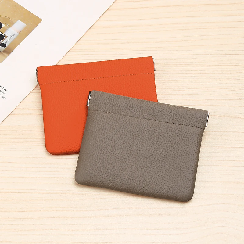

Autism, real leather, short wallet, passport, driver's license, earphone, data line, Cash Acceptance, bag for