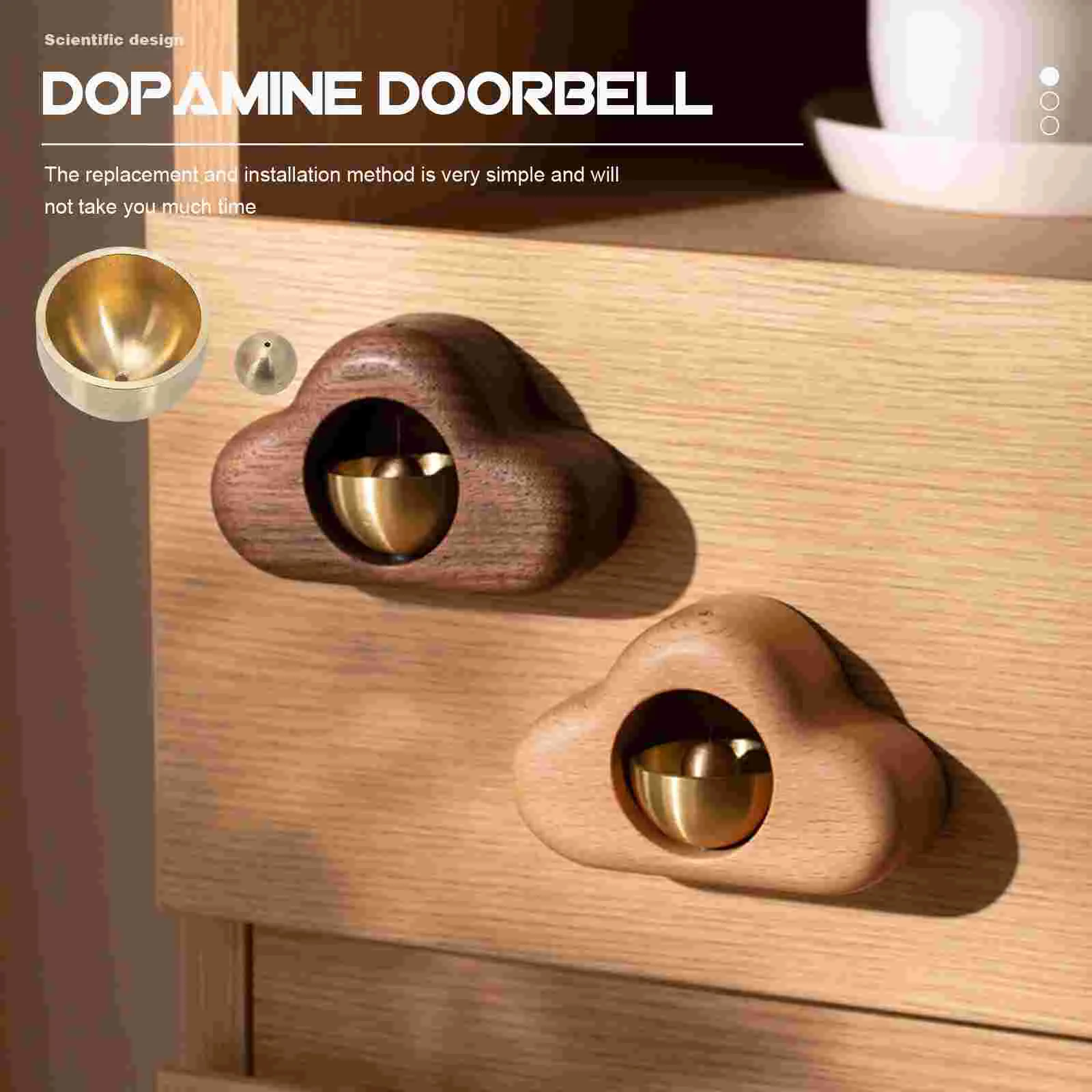 Lighted Doorbell Button Wired Dopamine Wind Chime Replacement Accessories Wireless