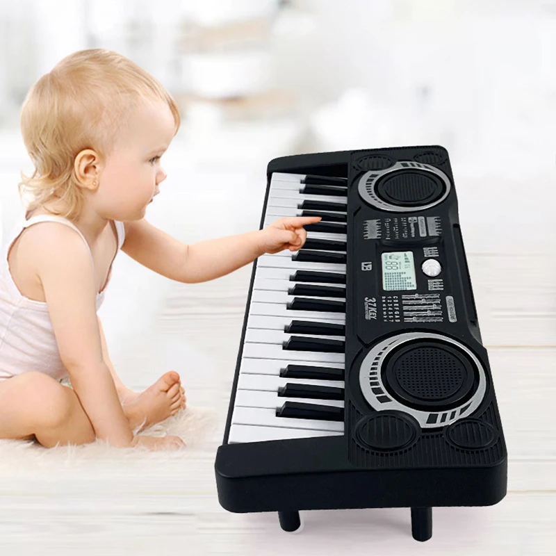 Children Toys 37 Keys Electronic Piano Toy Boys Girls Musical Instruments Simulation Piano Kindergarten Music Toys Birthday Gift