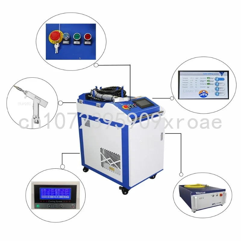 3 in 1 Handheld Fiber Laser Welding Machine 1500W 2000W 3000W Portable Metal Laser Welder