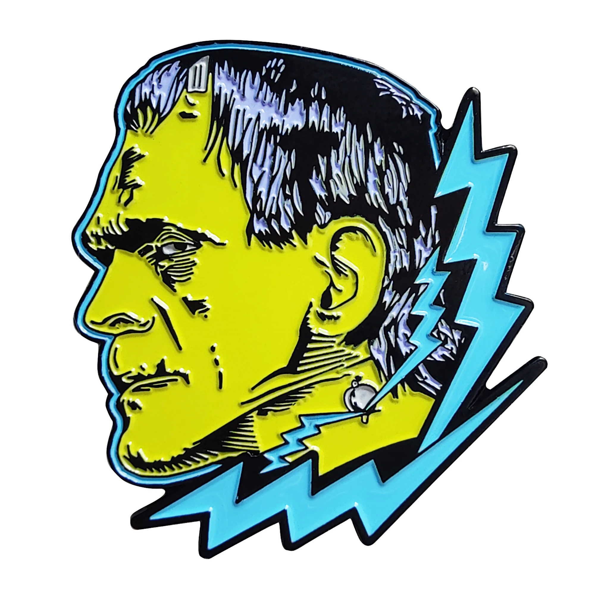 مونستر هيرمان الرعب مصاص دماء المينا دبوس التلبيب بروش شارة معدنية مجوهرات اكسسوارات