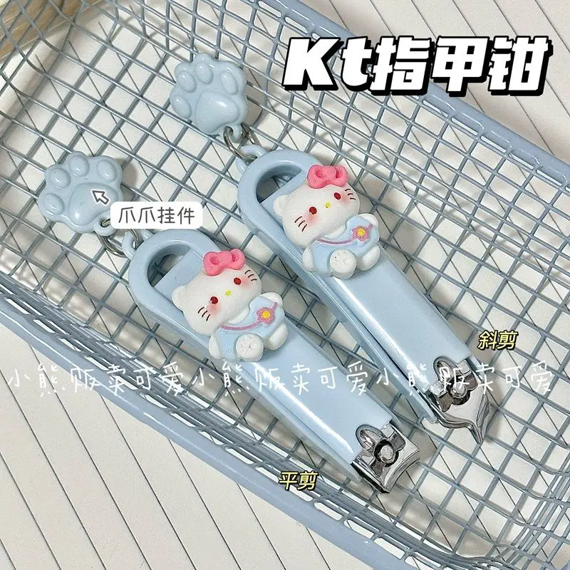 Hello Kitty Sanrio Nail Clipper Kuromi Buy One Get One Free Portable Flat  Diagonal Nail Clippers Keychain Pendant Gift Kawaii