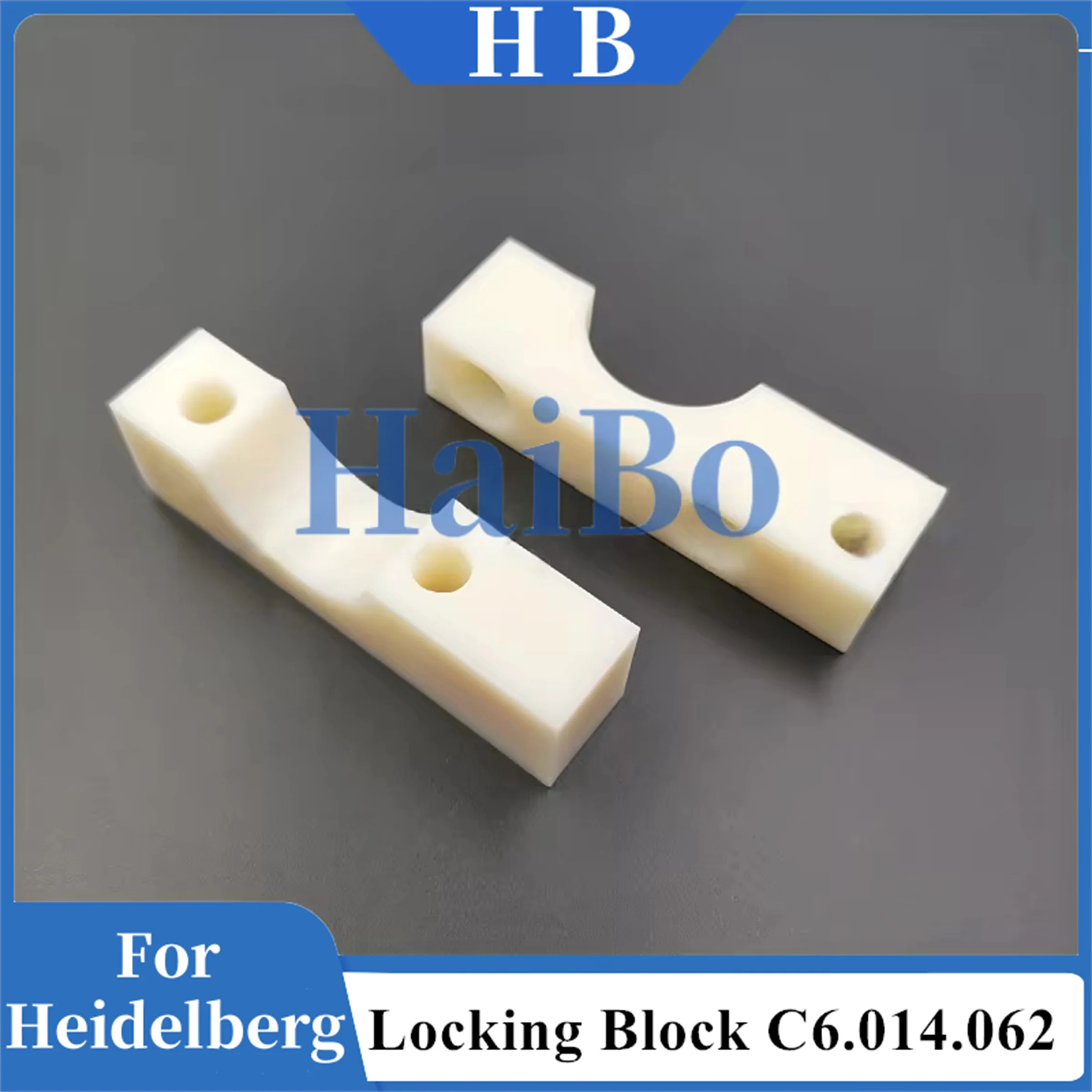 オフセット印刷機スペアパーツ、ナイロンブロック、最高品質、c6014062、1ペア