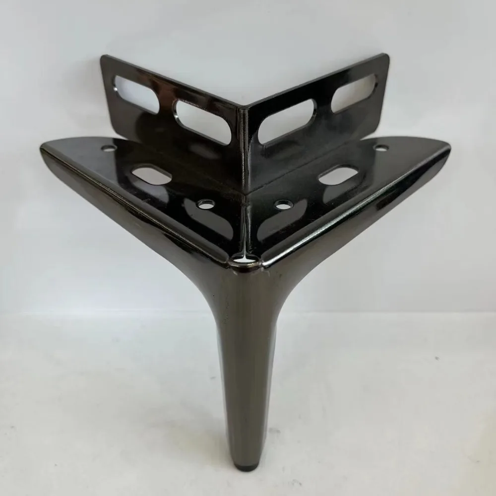 4PCS Thickened Bed Feet Support Legs Sofa TV Cabinet Legs Coffee Table Bed Legs with Corner Code Furniture Feet Replace Feet