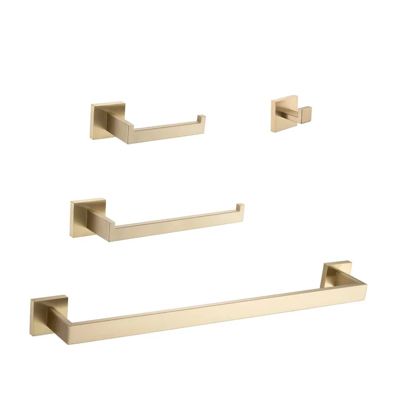

4-Piece Bathroom Hardware Set