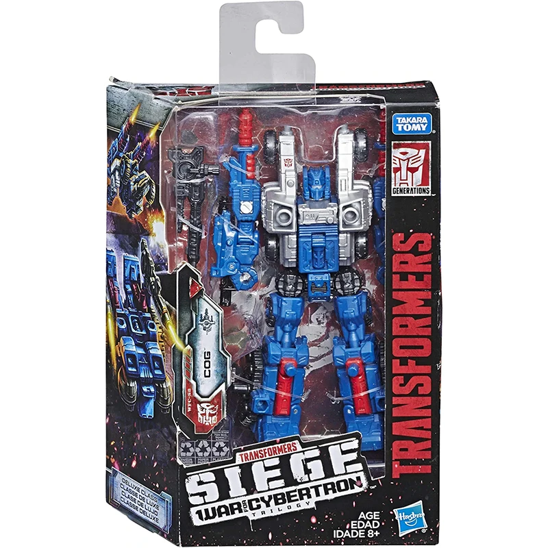 Original Transformers Toys Generations War for Cybertron: Siege Deluxe Class WFC-S8 Cog Action Figure Model Collectible Toy Gift