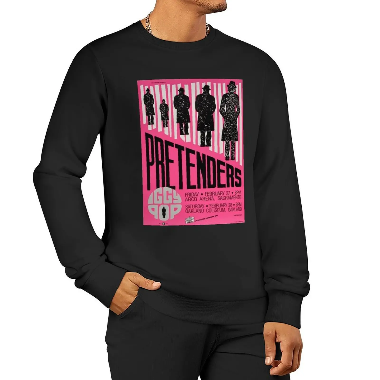 The Pretenders Concert Pullover Hoodie fashion men sweatshirts