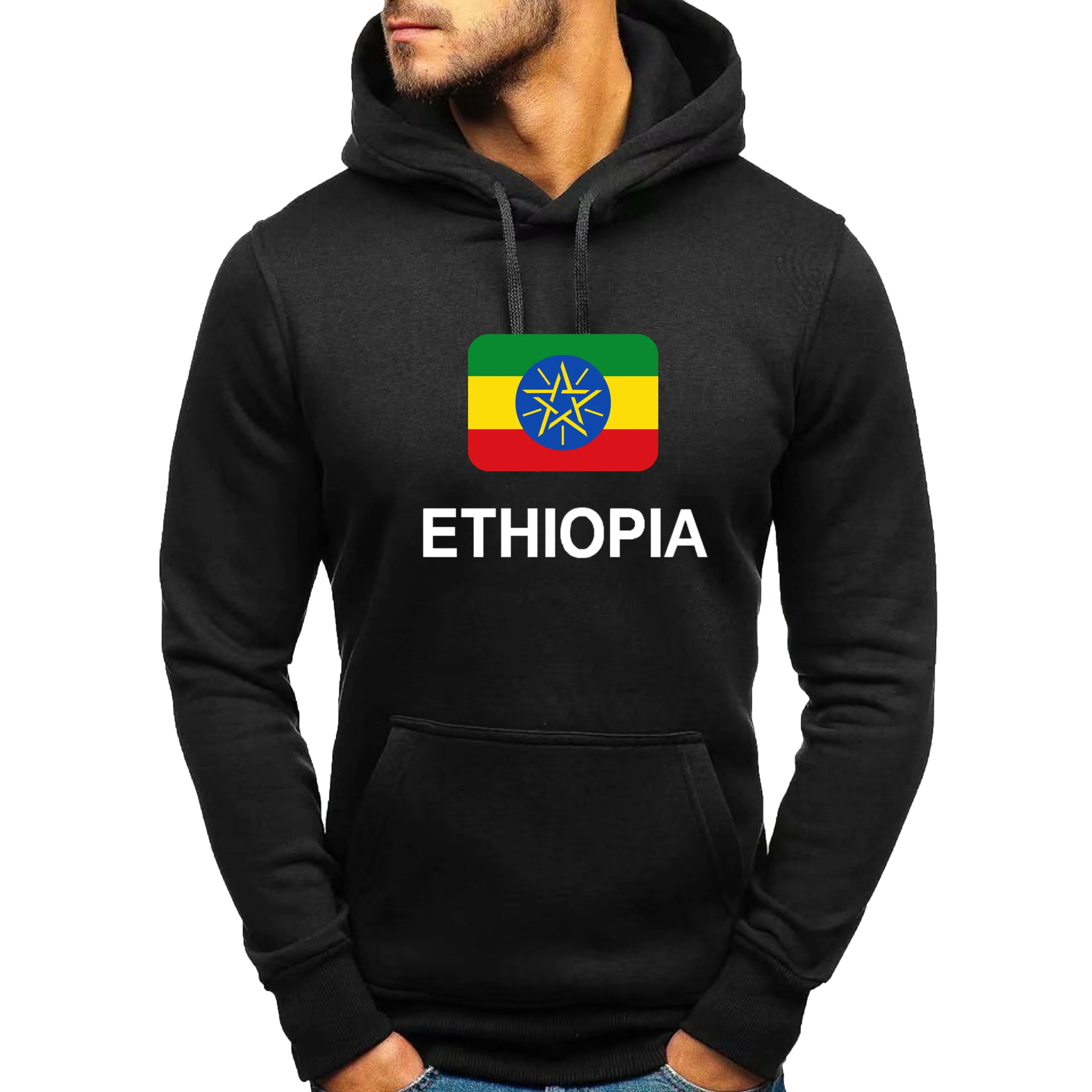 Men's Women's Sportswear ETH Ethiopian African Horn Printed Hoodie National Team Jersey Winter New Fashion Sweatshirt Loose Tops