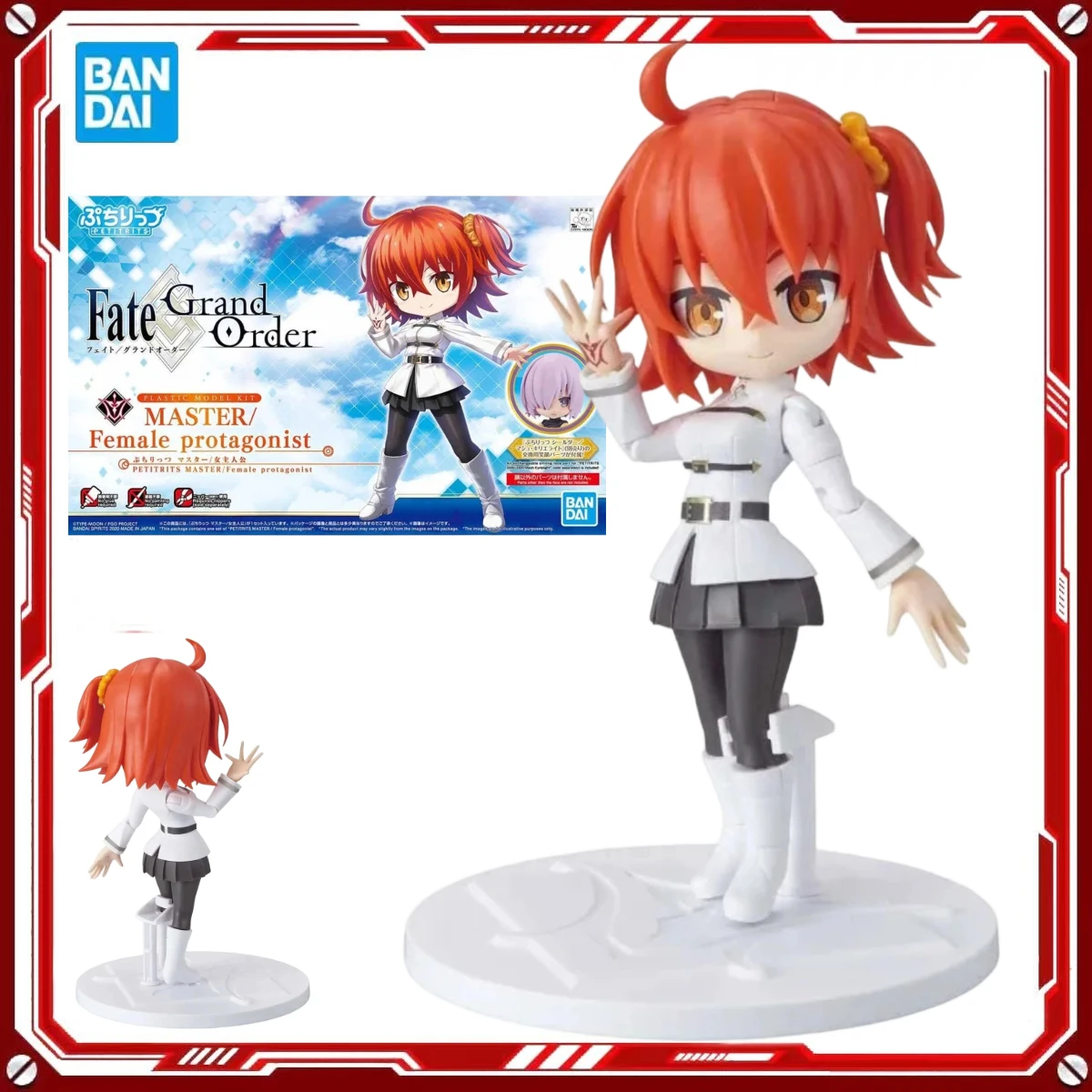 

Оригинальный продукт Bandai Fate Grand Order ‌ Наборы фигурок Petitrits: Мастер-модели героинь аниме, коллекционные фигурки, подарки