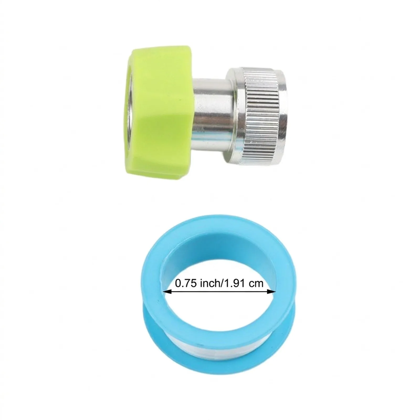 Aluminum 3/4 Inch Garden Hose Adapter for SPX Pressure Washer Models with Integrated Filter to Support Uninterrupted Operation