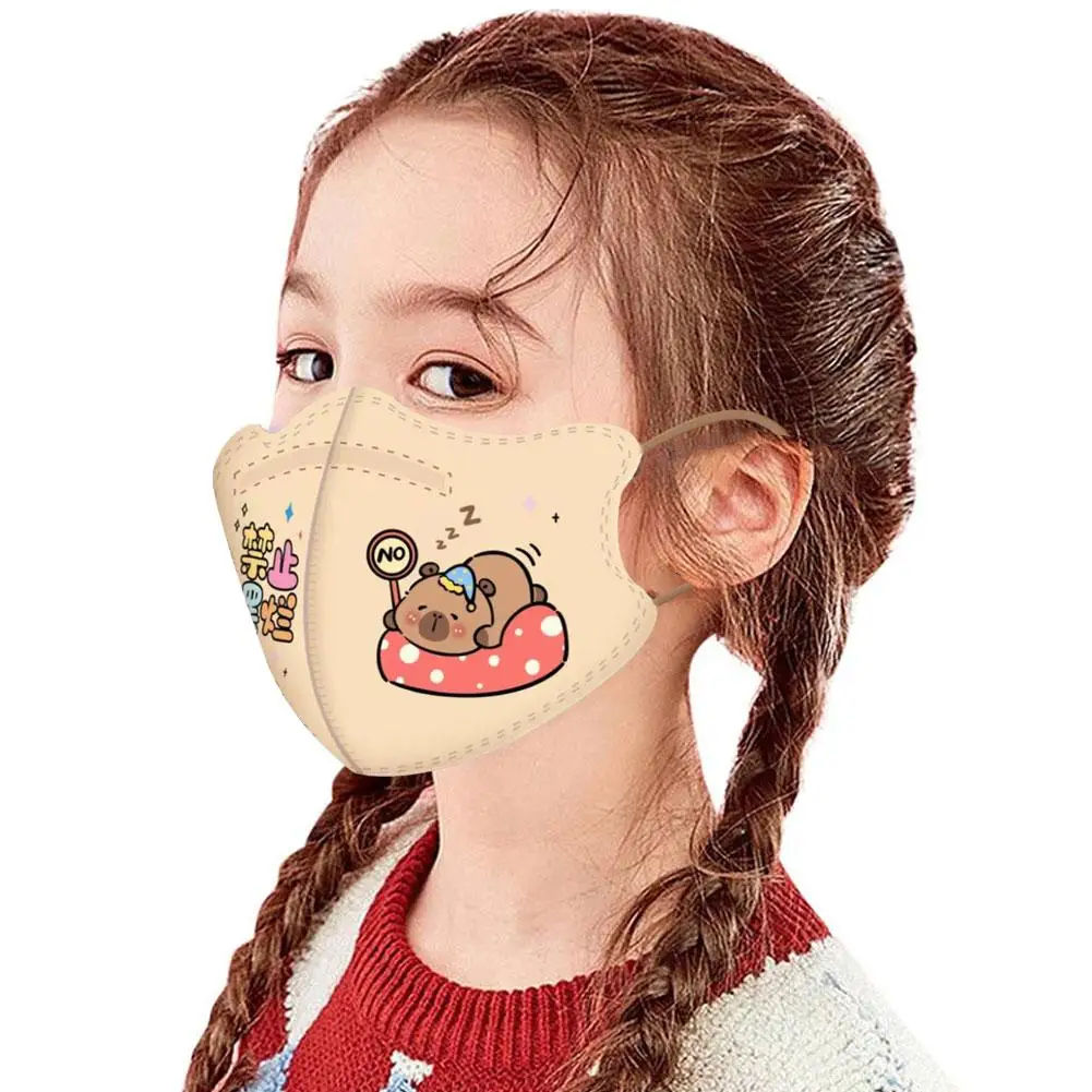 

Cartoon Children's Mask Anti Pollen Dustproof Sunshade Outdoor Mask Anti-sun Disposable Mask A7Q4