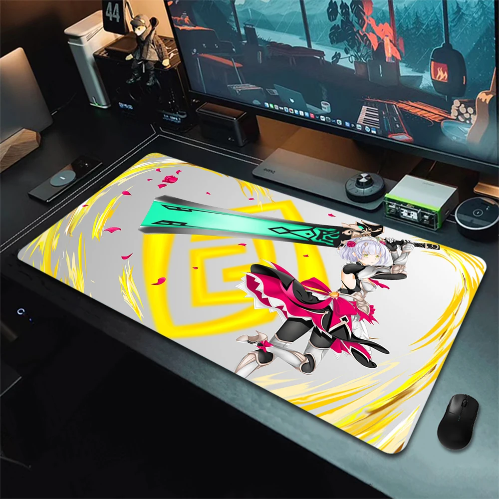 Art Mouse Pad graffiti style Large Mousepad Premium Big Office Locking Edge Mousepad Anime Mouse Mat Rubber Computer Table Mats
