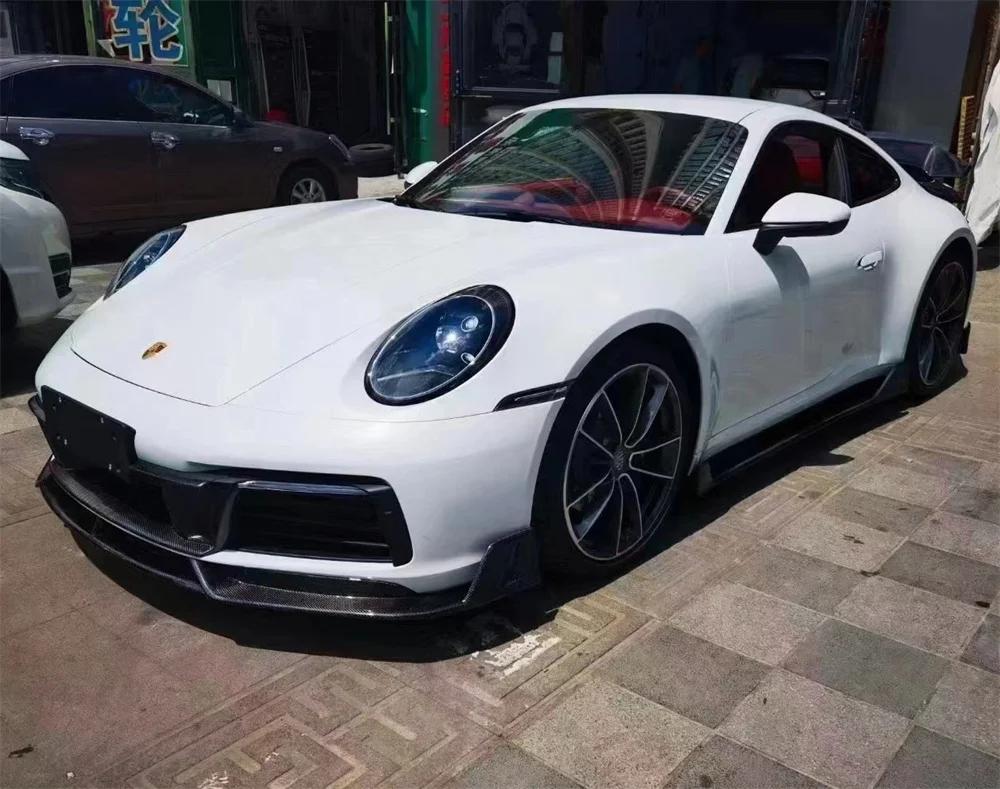 

Модернизированный комплект переднего бампера из кованого углеродного волокна в стиле X для Porsche 911 992