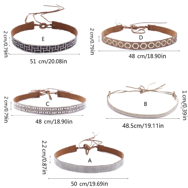 652f Cowboy Bands chapeau en dys