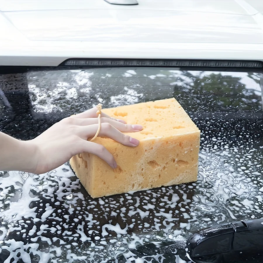 17*11*9 CM Car wash sponge block car motorcycle cleaning supplies large size Honeycomb sponge brush dusting car cleaning tool