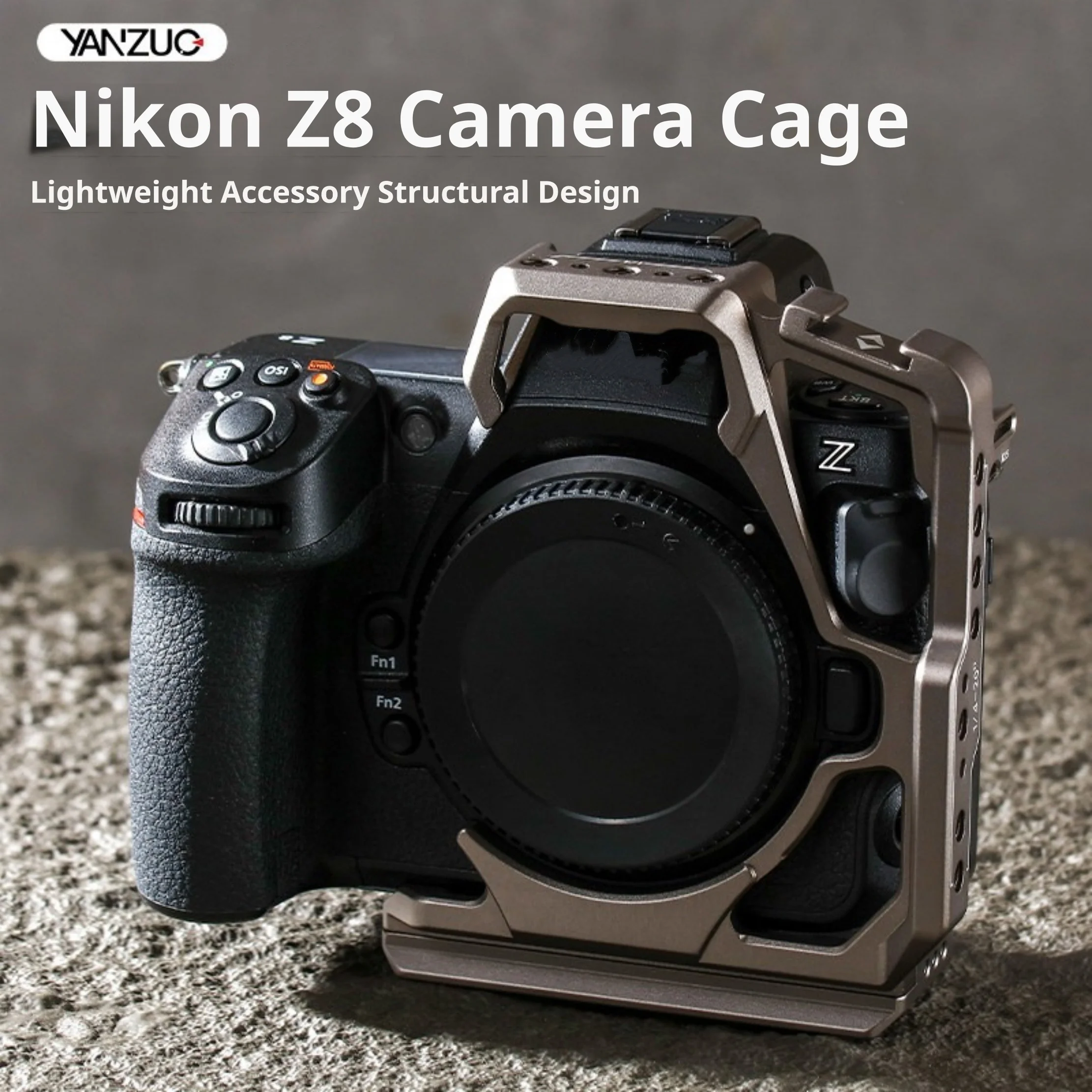 YANZUO Metal Half Cage for Nik - đánh giá và giá Camera Cold Shoe