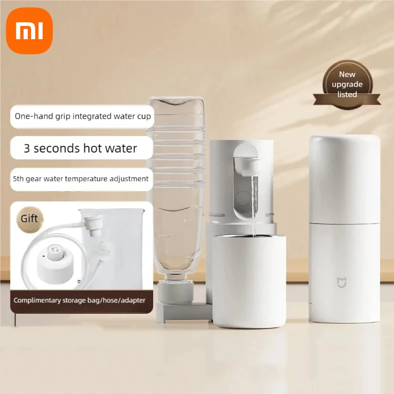 Новый быстрый диспенсер для горячей воды Xiaomi Mijia, портативный диспенсер для мгновенных напитков, настольный электрический водяной насос для дома и офиса, быстрый нагрев