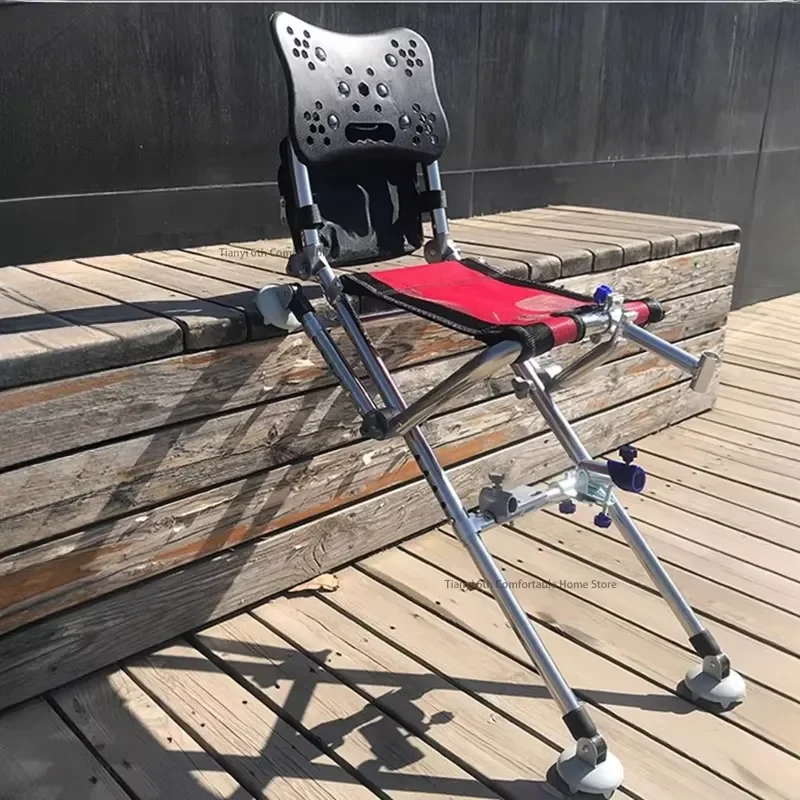 Multifunction All Terrain Fishing Chair Portable Folding Beach Picnic Fishing Chair Set Outdoor Furniture Cadeiras De Praia