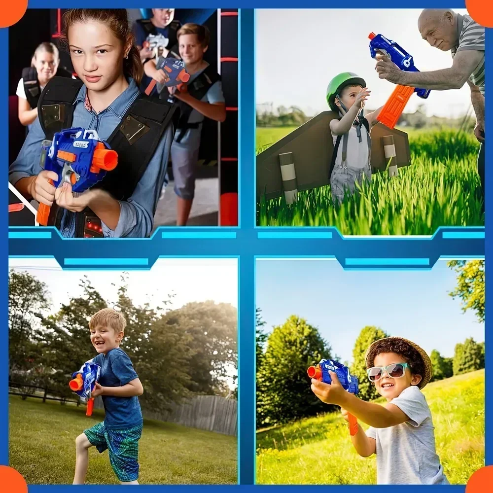 Nowy elektryczny pistolet snajperski do pocisków Nerf Pistolet zabawkowy EVA Dart Blaster Zabawka Karabin Pistolet Dzieci Prezent Airsoft Bullets