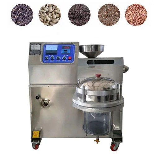 China manufacturer Commercial 30KG/H Peanut Sesame Coconut Cooking oil filter press machine