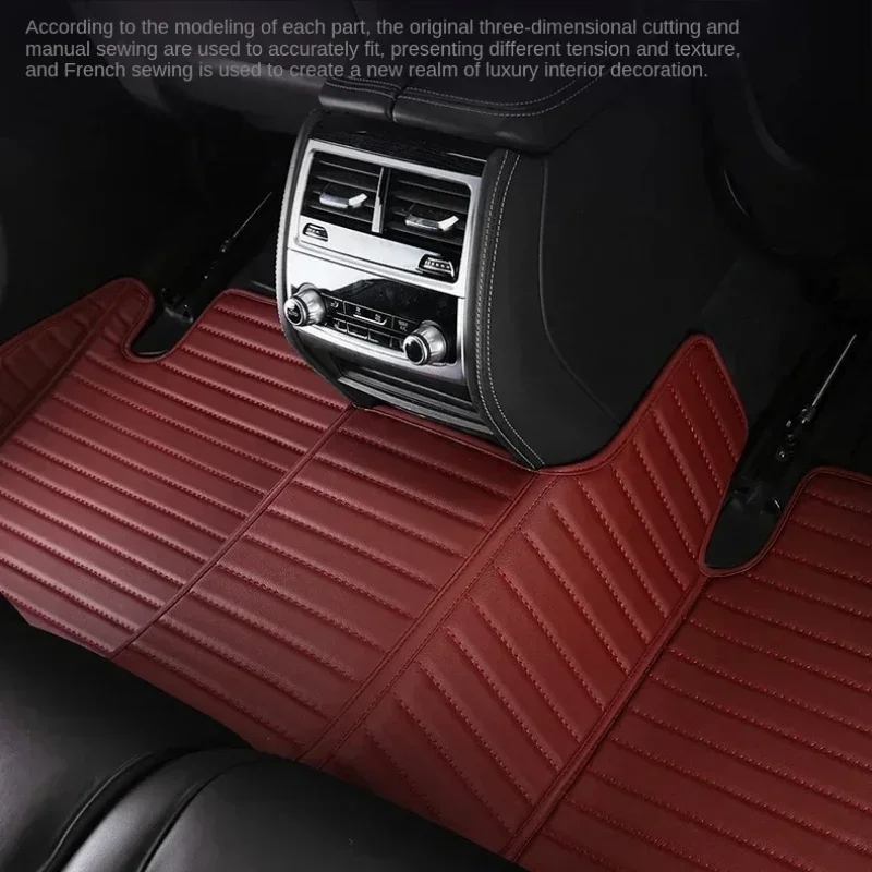 الحصير سيارة بخطوط كبيرة مخصصة لسيارة Volkswagen Vw ID.3 ID.4 ID.6 6 7 Seat ID.7 VIZZION 2021-2024 ملحقات السيارة الداخلية #6